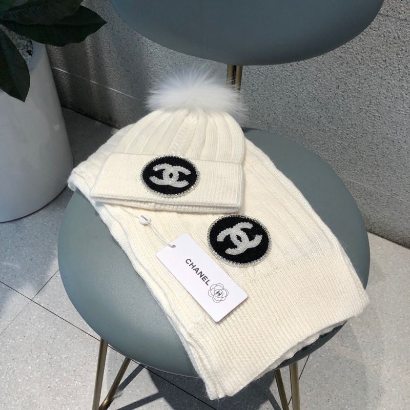 Chanel Caps Scarfs